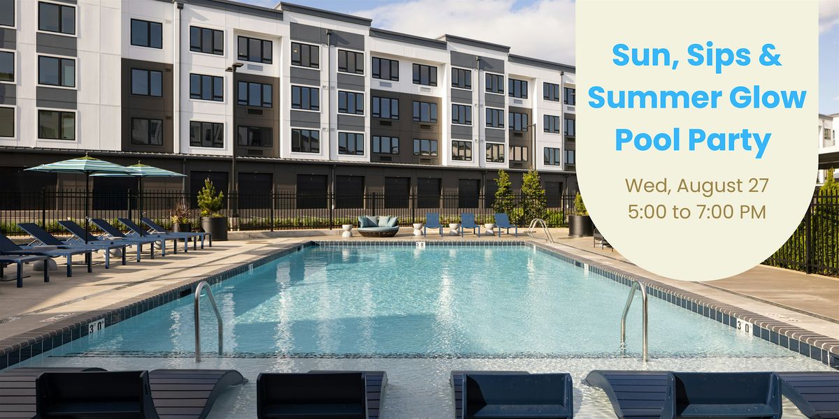 Sun, Sips & Summer Glow: A Pool Party at Savanna, 27 August | Event in Hillsboro | AllEvents