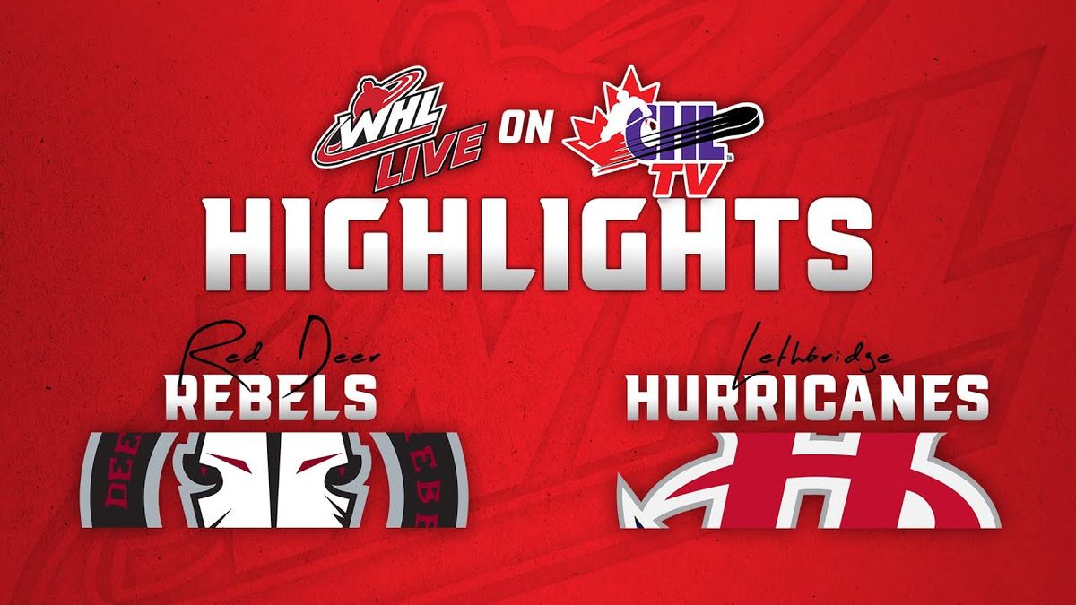 Lethbridge Hurricanes vs. Red Deer Rebels, 10 October | Event in Lethbridge | AllEvents