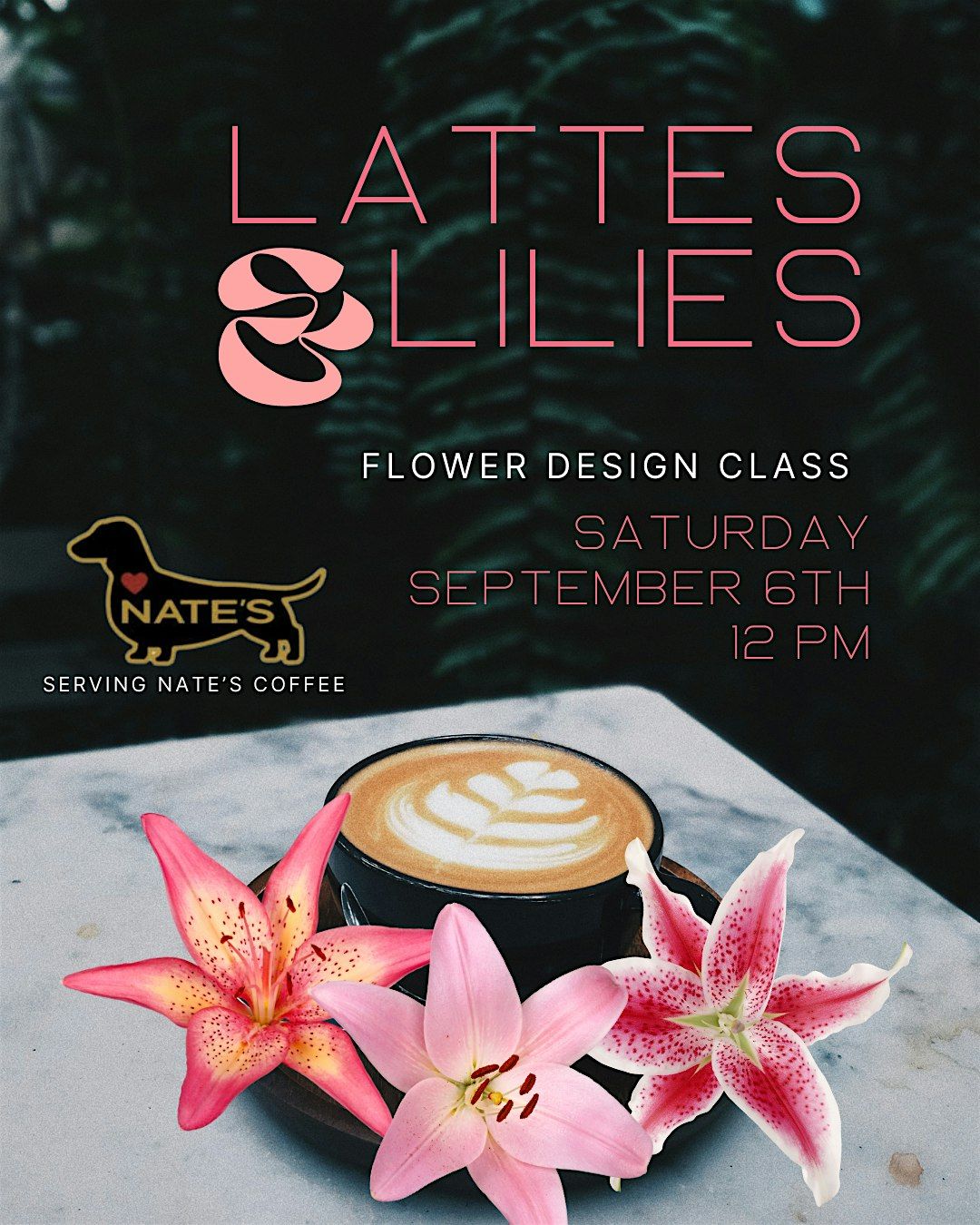 Lattes & Lilies — A Floral Design Workshop, 6 September | Event in Buda | AllEvents
