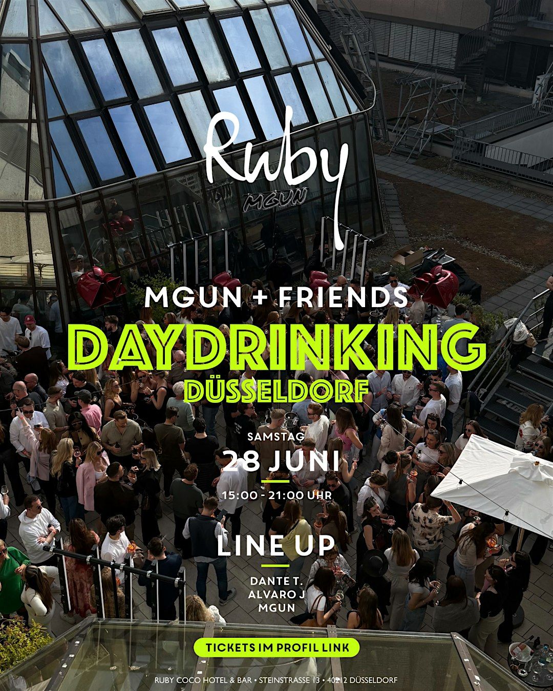 RUBY COCO DAY DRINKING  pres by MGUN + FRIENDS, 28 June | Event in Düsseldorf | AllEvents