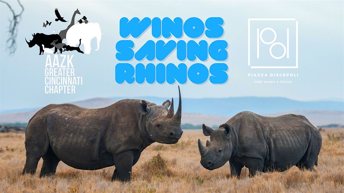 Winos Saving Rhinos, 18 July | Event in Cincinnati | AllEvents