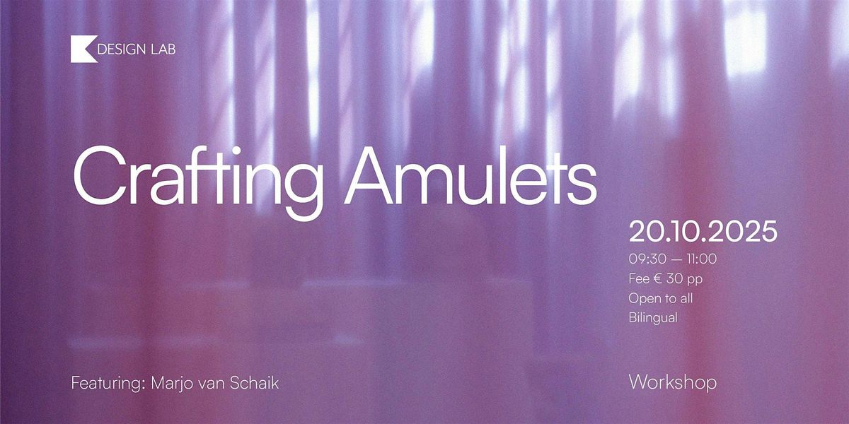Crafting Amulets, 20 October | Event in Eindhoven | AllEvents