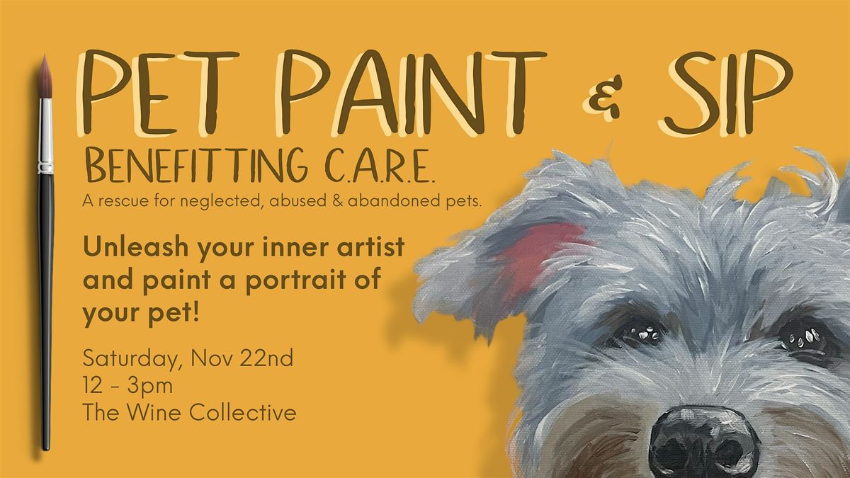 Pet Paint & Sip, 22 November | Event in Shelby | AllEvents