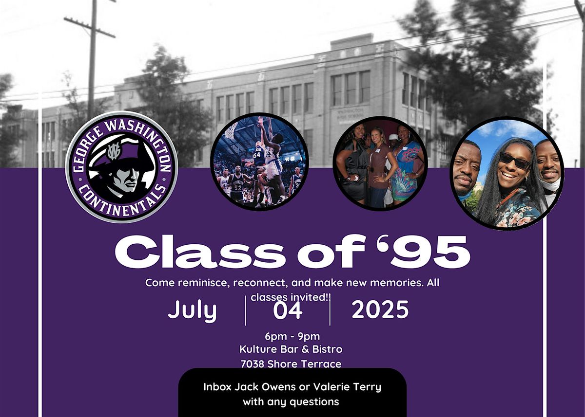 GWHS Class of 1995 30 yr Class Reunion, 4 July | Event in Indianapolis | AllEvents