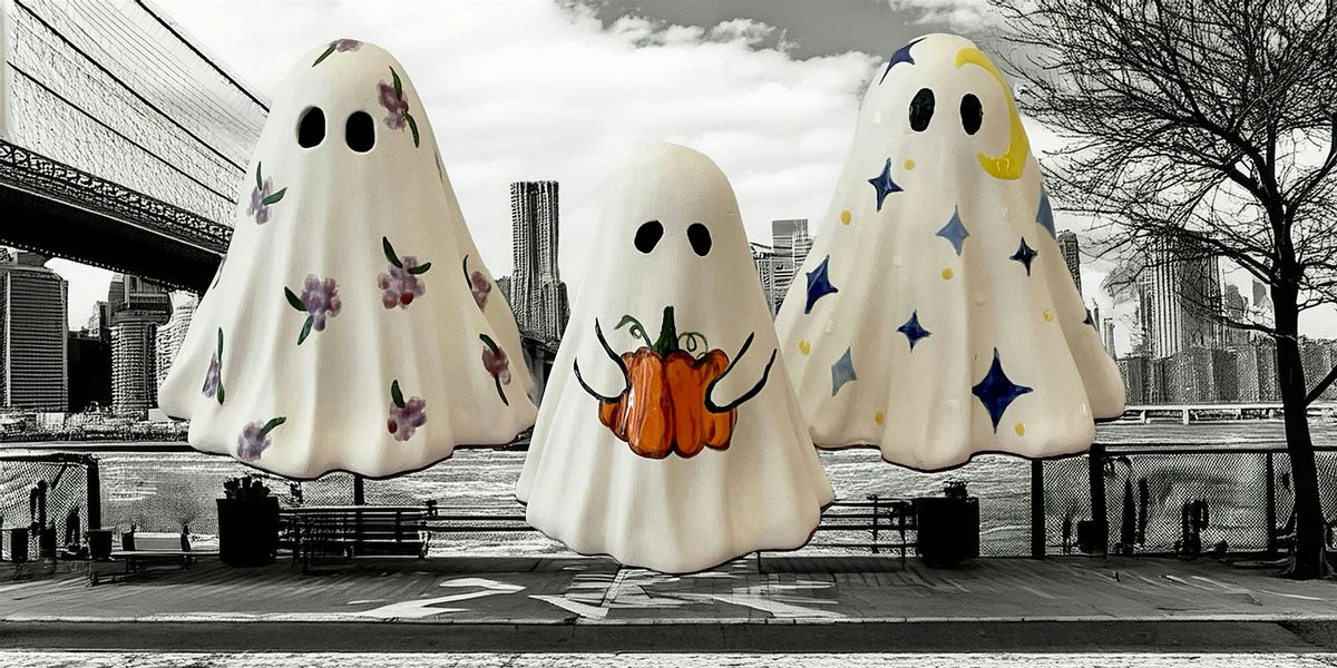 Boos & Booze (  'o')   Ceramic Ghost Decorating : Oct 27th, 27 October | Event in Brooklyn | AllEvents