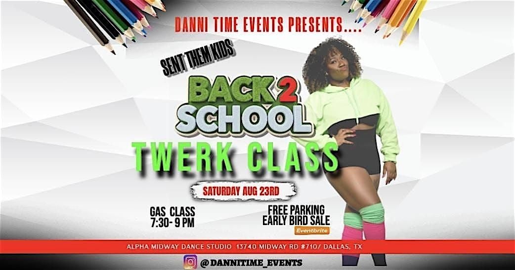 BACK OUTSIDE TWERK CLASS, 23 August | Event in Dallas | AllEvents
