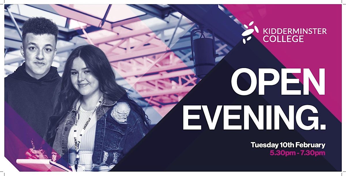 Kidderminster College February Open Event, 10 February | Event in Kidderminster | AllEvents
