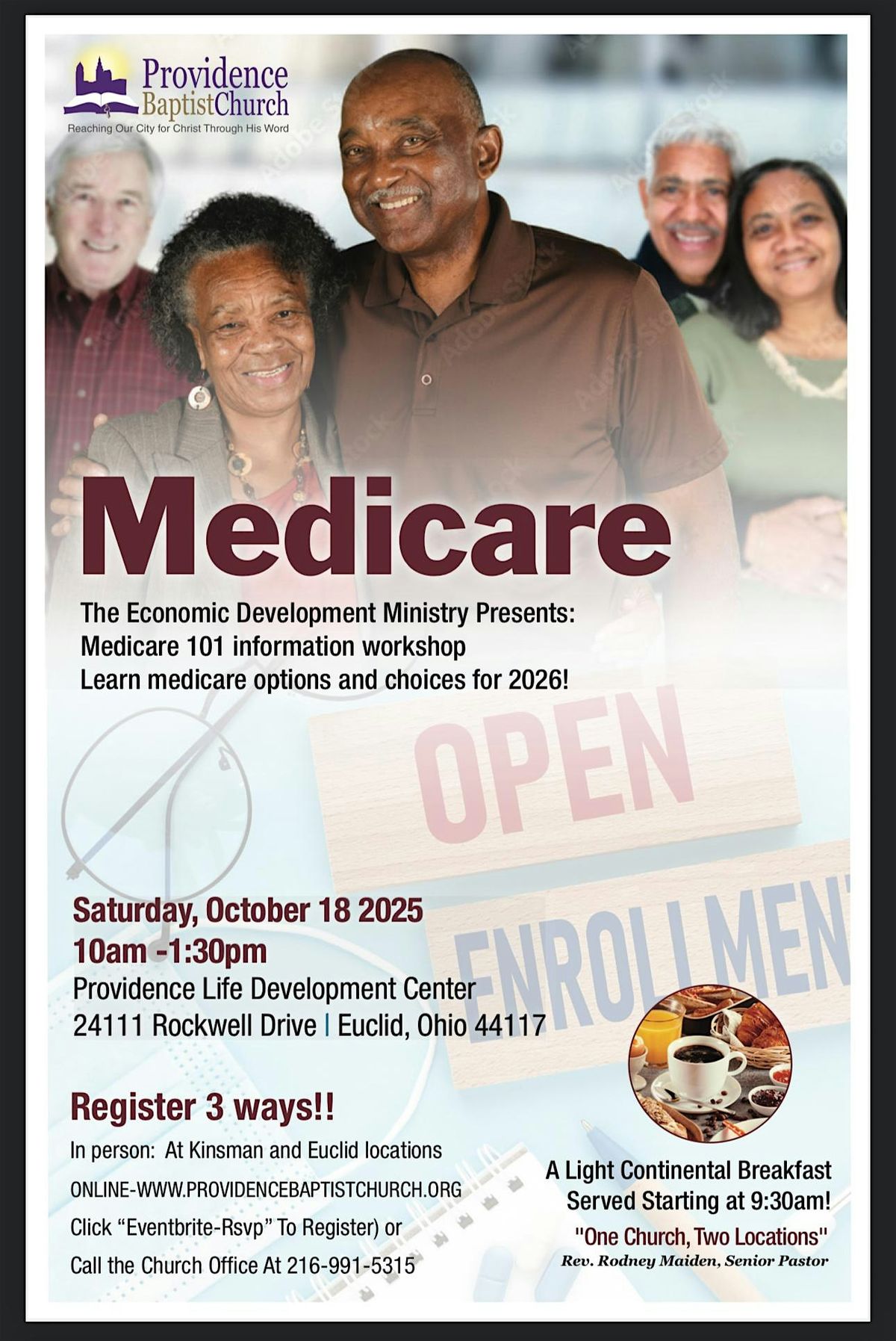 MEDICARE 101 INFORMATION WORKSHOP, 18 October | Event in Euclid | AllEvents