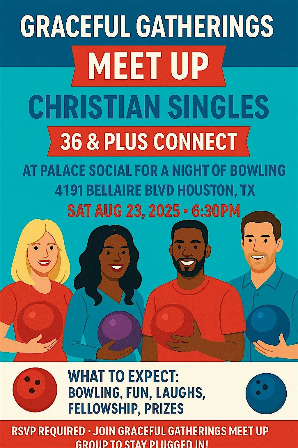 Bowling Time, 23 August | Event in Houston | AllEvents