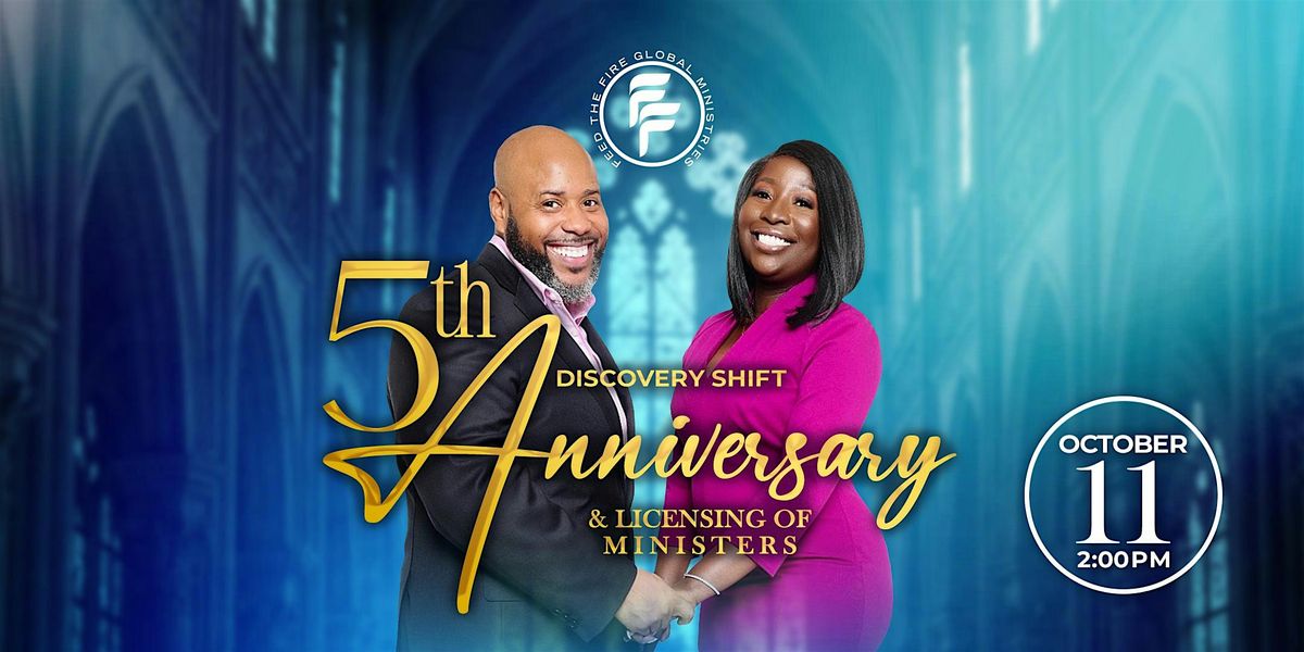 Feed The Fire Global 5th Year Ministries  Anniversary & Licensing, 11 October | Event in Brooklyn | AllEvents