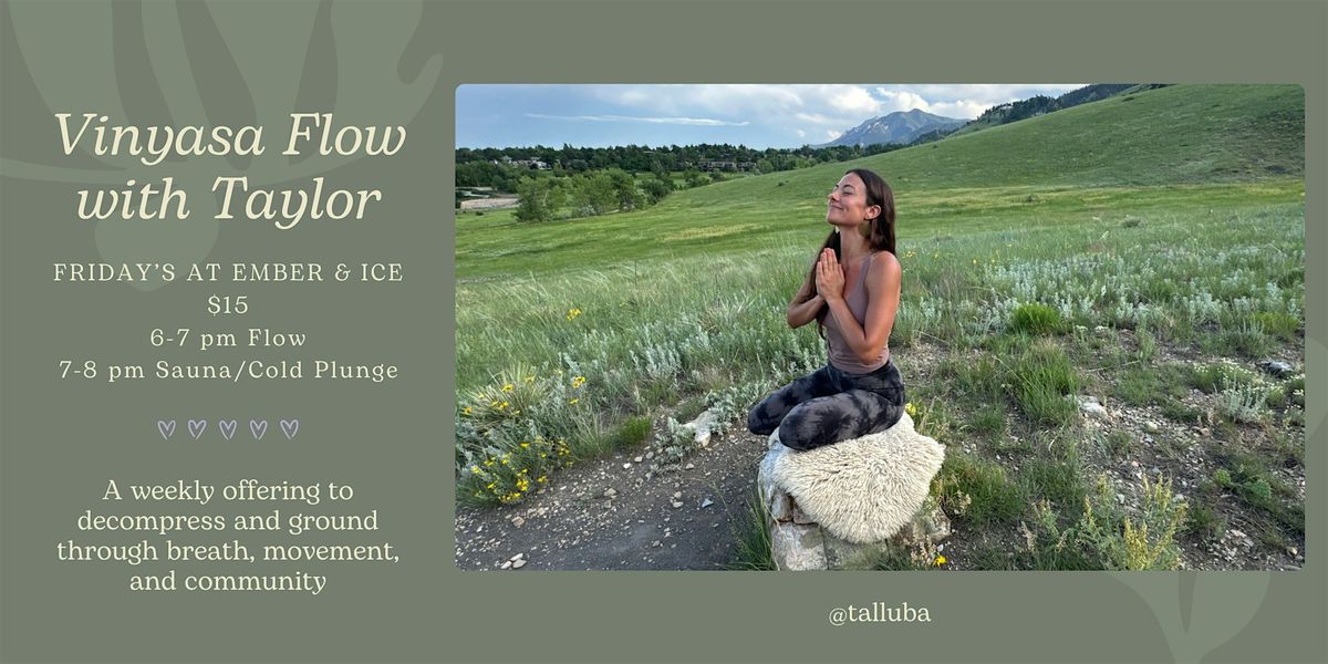 Vinyasa Flow, + Sauna and Cold Plunge with Ember and Ice | Event in Boulder | AllEvents