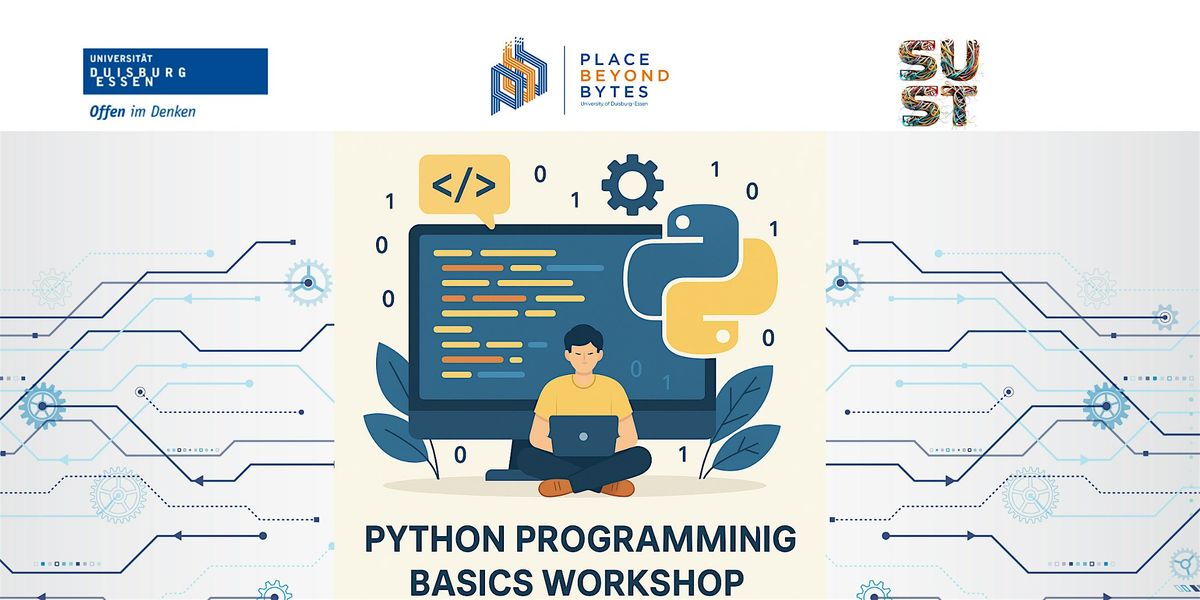 Python Programming BASICS WORKSHOP, 27 August | Event in Duisburg | AllEvents