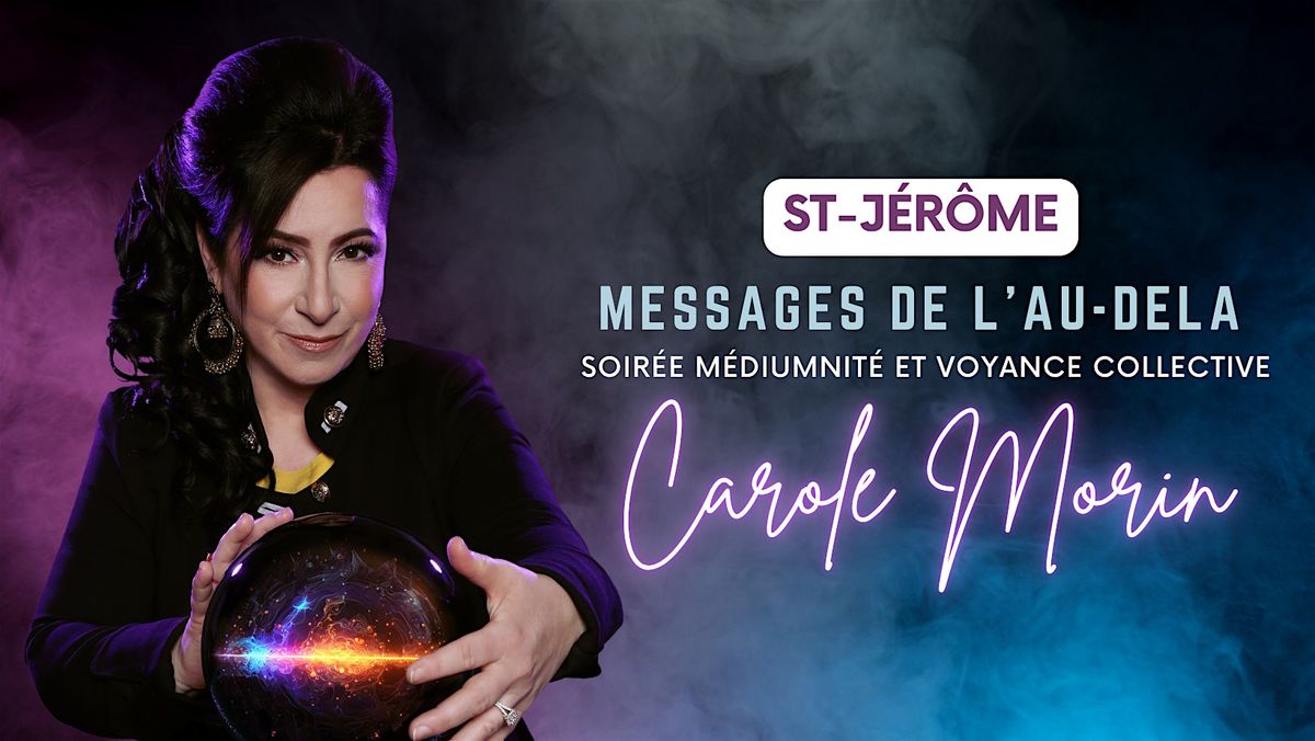 Soirée de Médiumnité & Voyance Collective (ST-JÉRÔME 2026), 10 July | Event in Saint-Jérôme | AllEvents