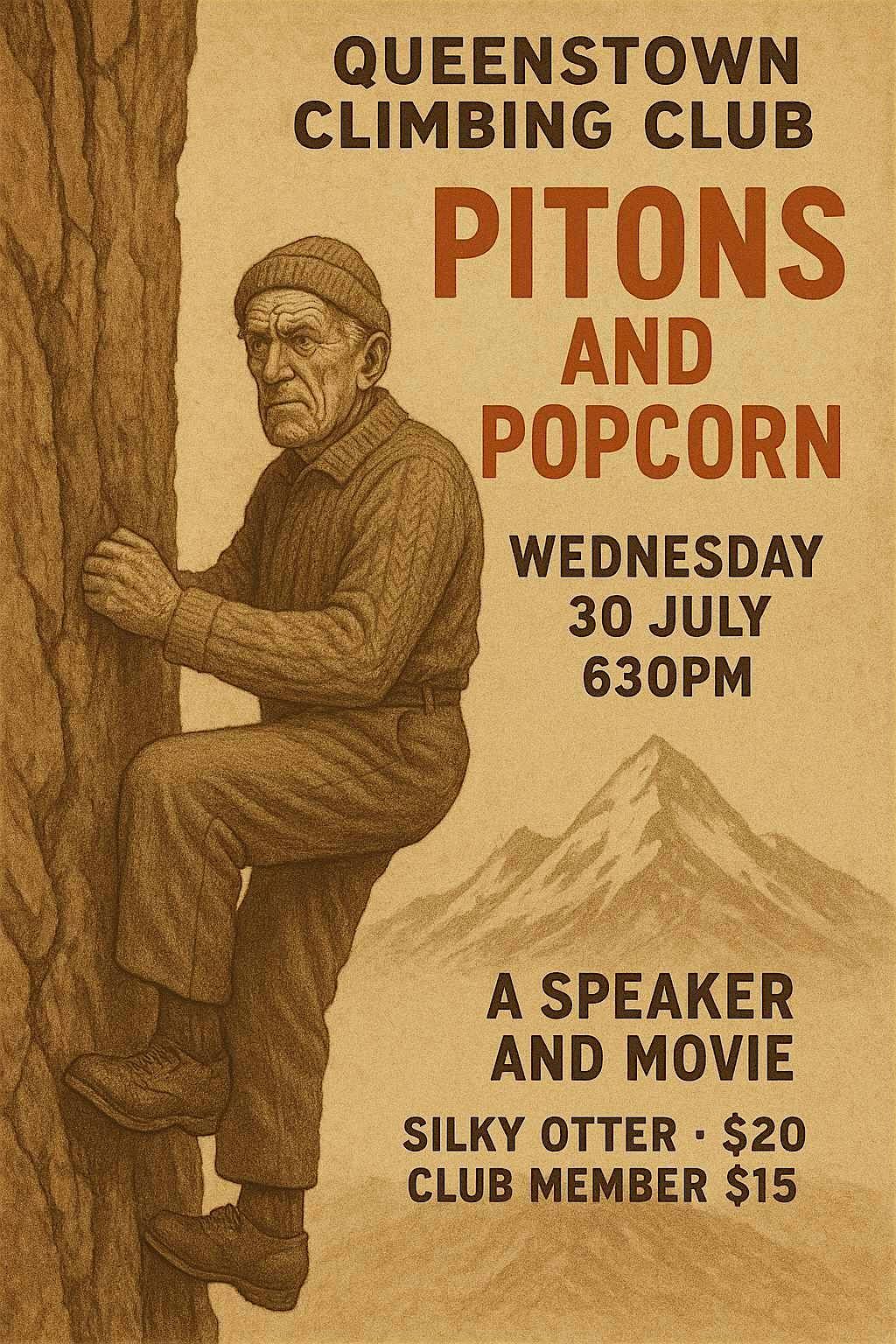 Pitons & Popcorn, 30 July | Event in Queenstown | AllEvents