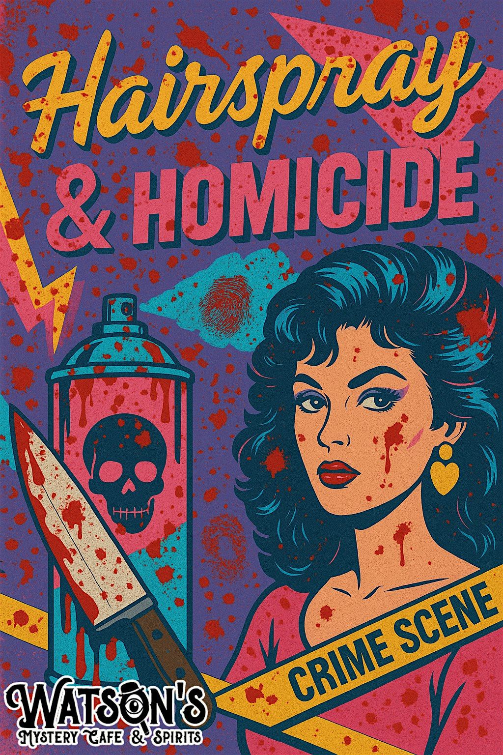 Hairspray & Homicide: 80s M**der Mystery, 10 May | Event in BOISE | AllEvents