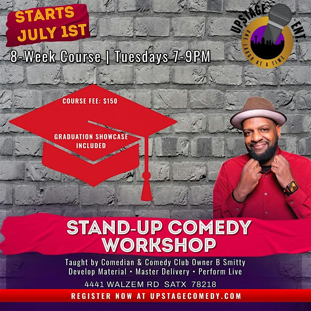STAND-UP COMEDY WORKSHOP (6-WEEK COURSE), 1 July | Event in San Antonio | AllEvents