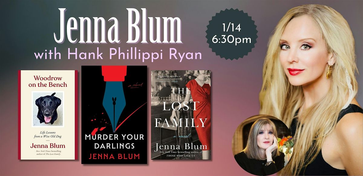 Jenna Blum with Hank Phillippi Ryan, 14 January | Event in Plainville | AllEvents