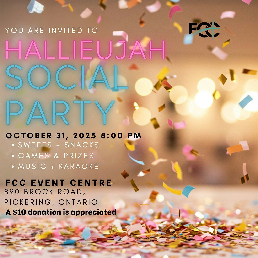 Hallielujah Social Party, 31 October | Event in Pickering | AllEvents