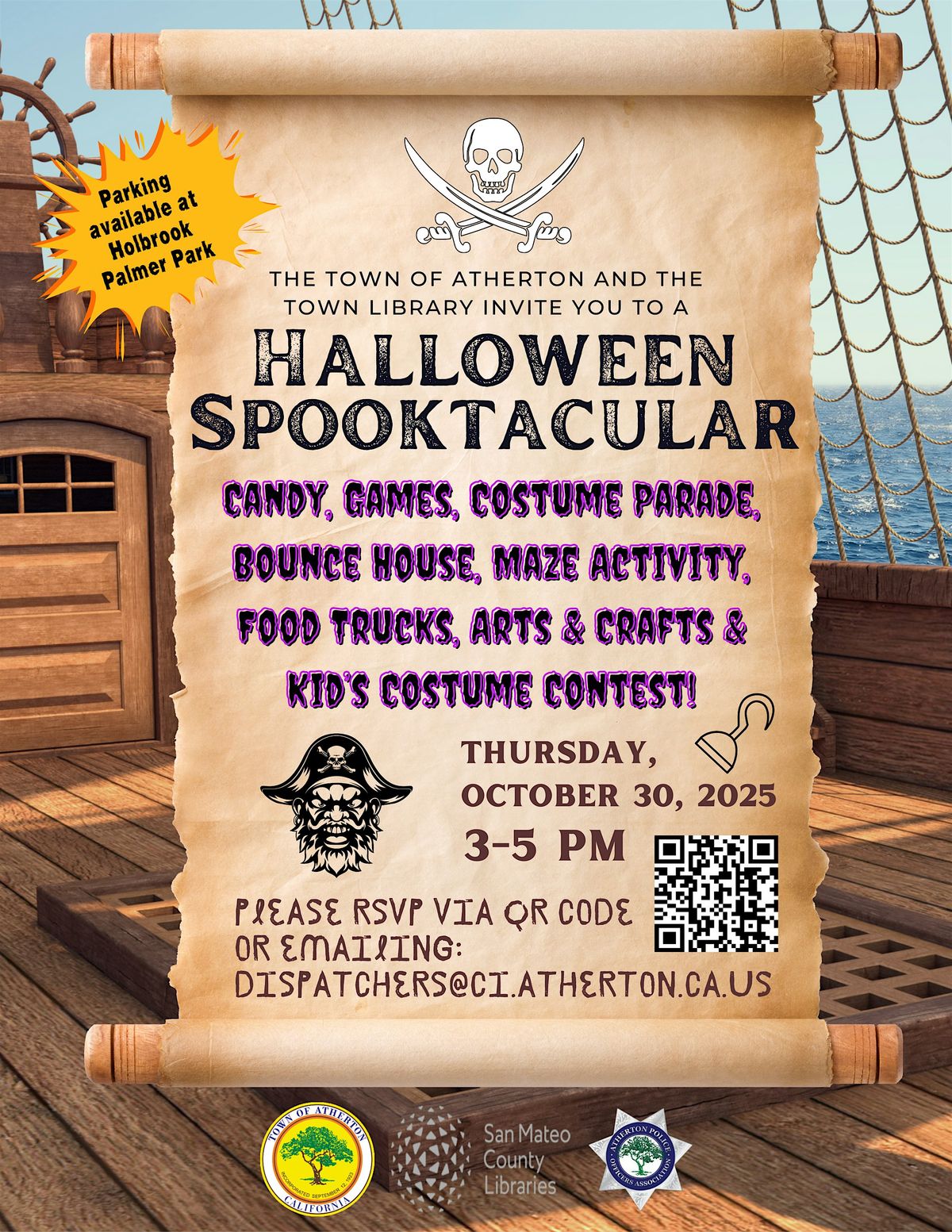 Atherton's Halloween Spooktacular 2025, 30 October | Event in Atherton | AllEvents