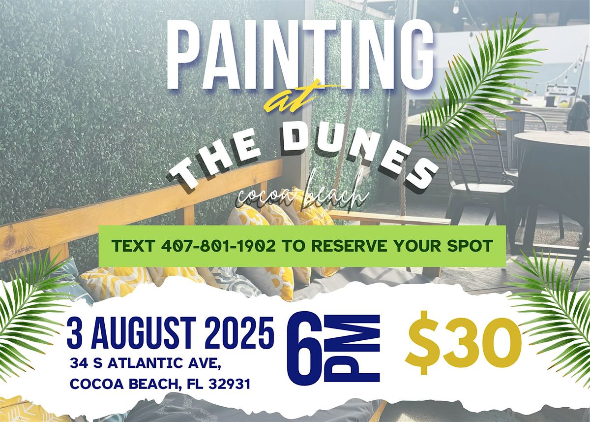 Painting at The Dunes, 3 August | Event in Cocoa Beach | AllEvents