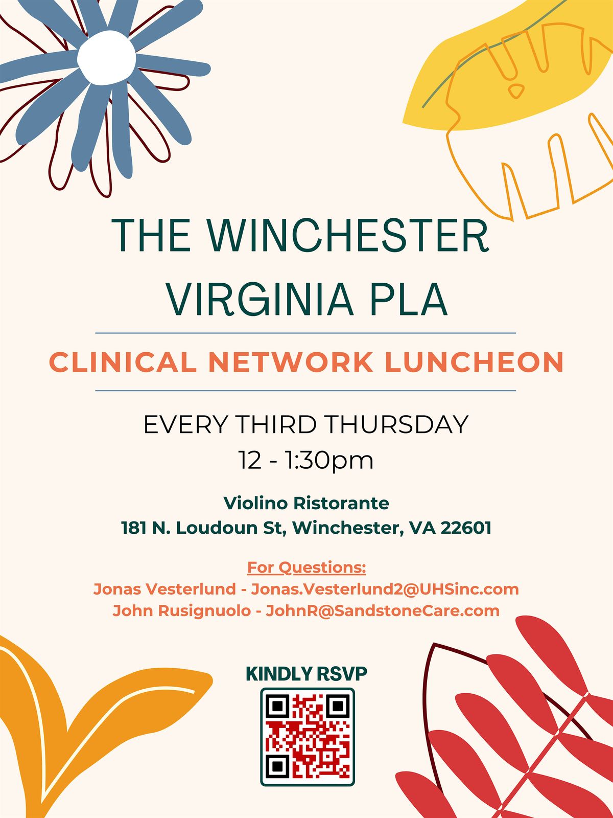 Winchester / Shenandoah Valley PLA Luncheon | Event in Winchester | AllEvents