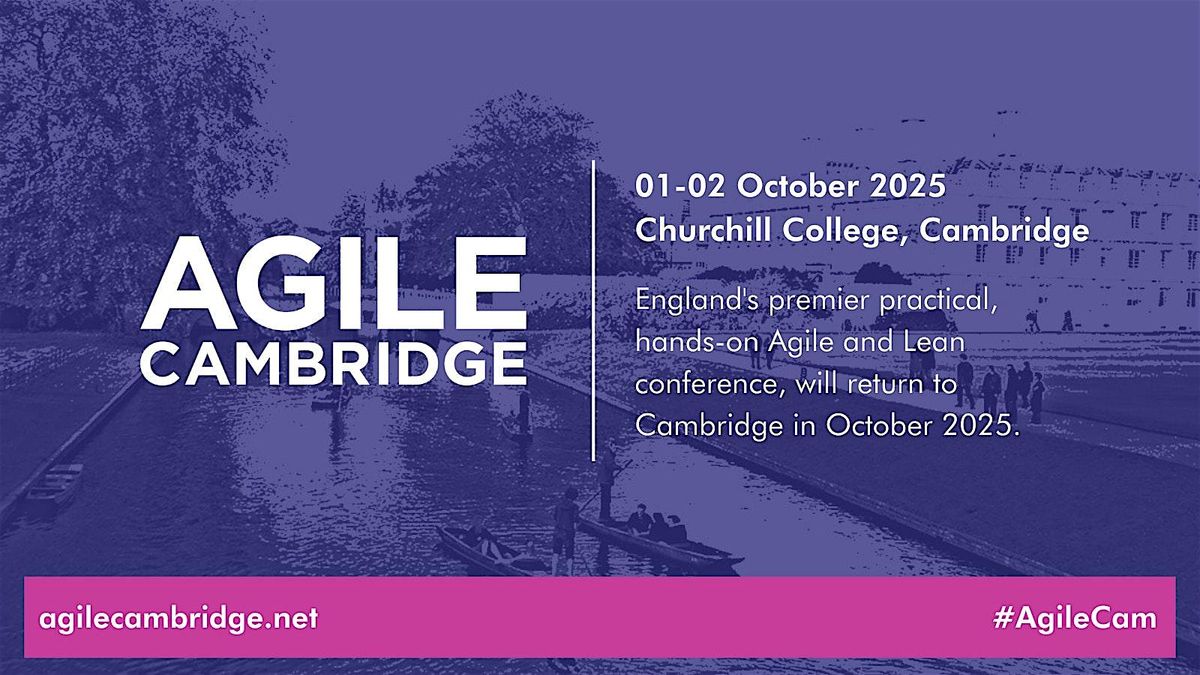 Agile Cambridge 2025, 1 October | Event in Cambridge | AllEvents