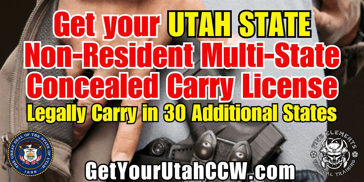 Utah State Concealed Carry Course (Sat. 5/17) Nassau Queens, 17 May | Event in Massapequa | AllEvents