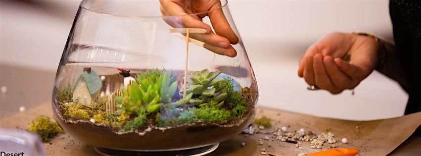 Cactus Garden Terrarium Workshop, 15 August | Event in Raleigh | AllEvents