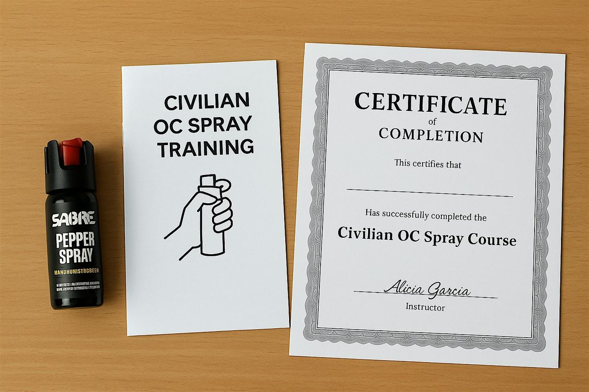 Civilian OC (Pepper Spray) Certification Class, 2 December | Event in Thornton | AllEvents