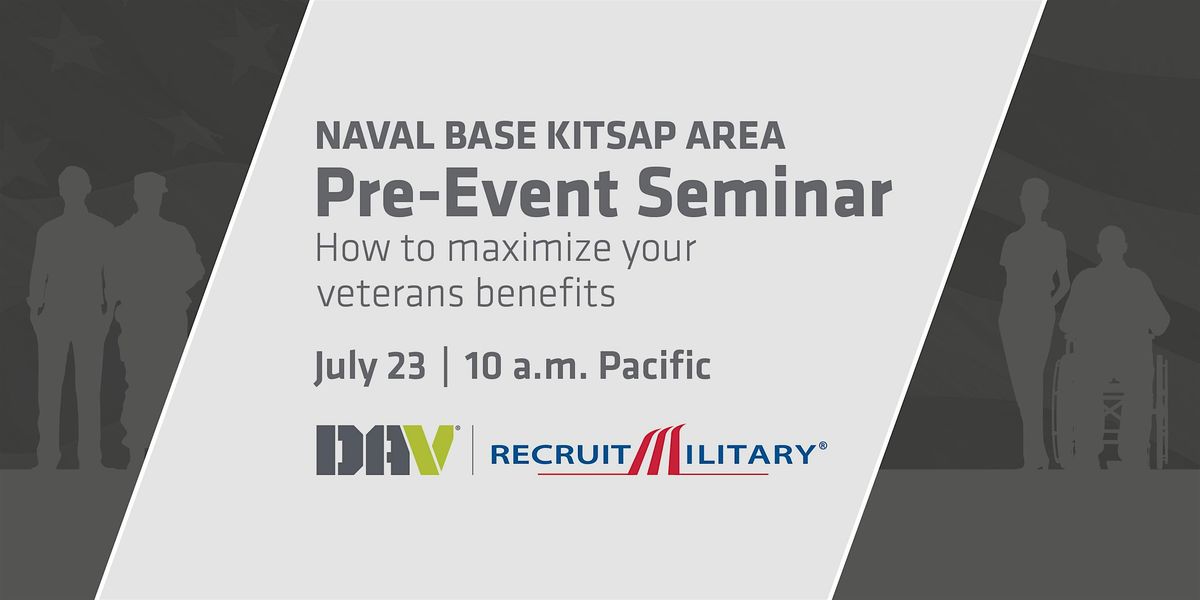How to Maximize Your Veteran Benefits, 23 July | Event in Bremerton | AllEvents