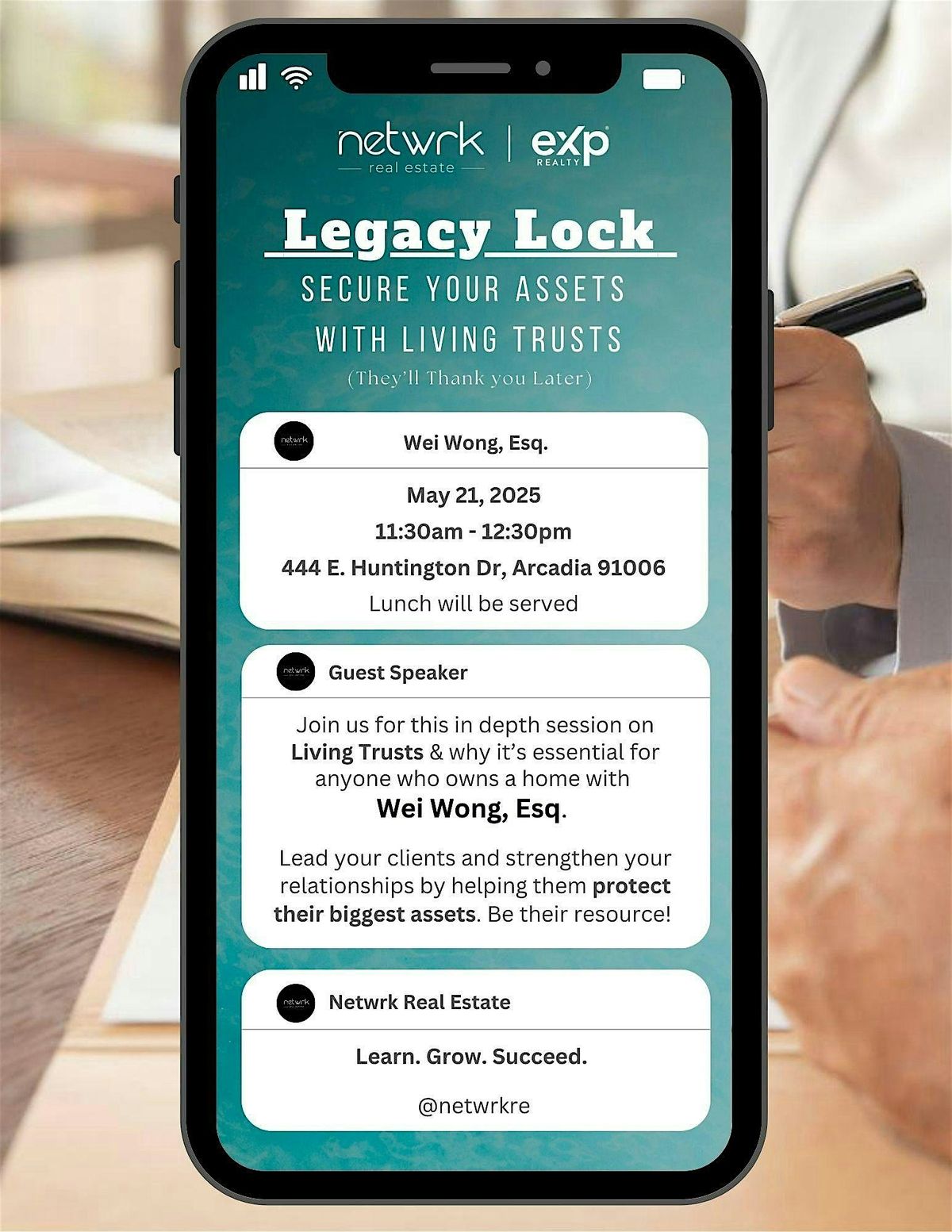 Legacy Lock: Secure Your Assets with Living Trusts, 21 May | Event in Arcadia | AllEvents
