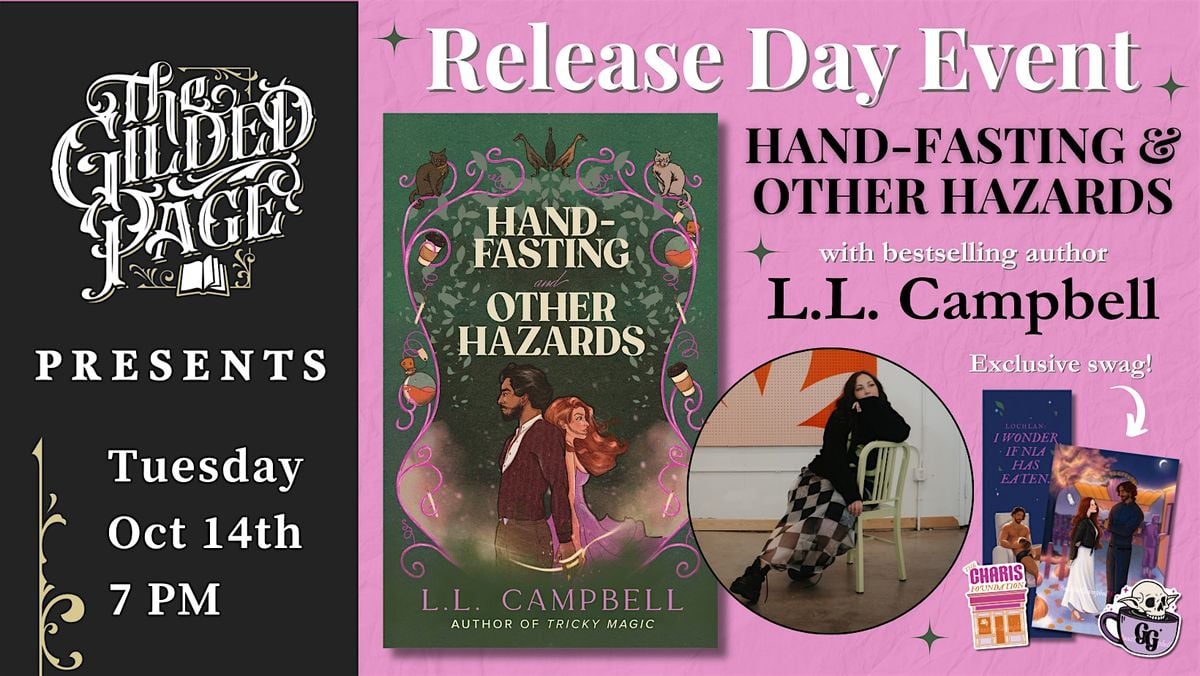 Hand-Fasting & Other Hazards with L.L. Campbell, 14 October | Event in Tarpon Springs | AllEvents