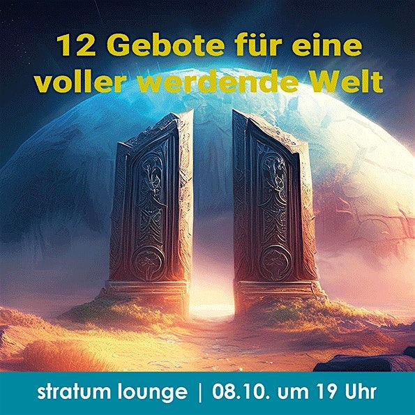 12 Gebote für eine voller werdende Welt, 8 October | Event in Berlin | AllEvents