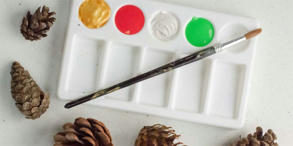 Art in the Park - Winter Pinecone Trees (62+), 20 December | Event in East Aurora | AllEvents