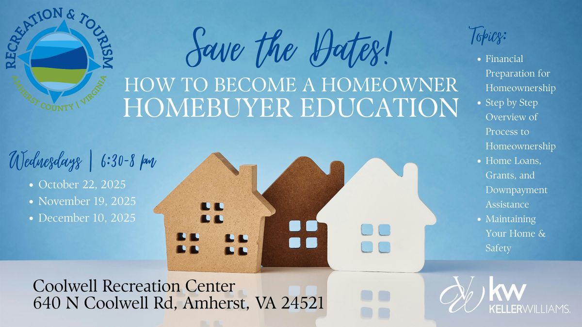 Amherst County | Community Homebuyer Education Classes, 22 October | Event in Amherst | AllEvents