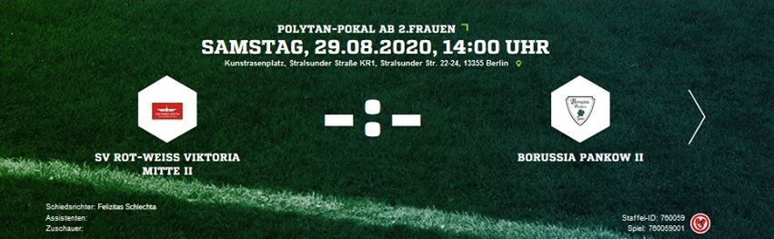 Sv Rot Weiss Viktoria Mitte Ii Borussia Pankow Ii Stralsunder Strasse 22 Berlin Deutschland August 29 Allevents In