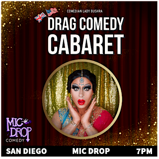 DRAG COMEDY CABARET, 25 May | Event in San Diego | AllEvents