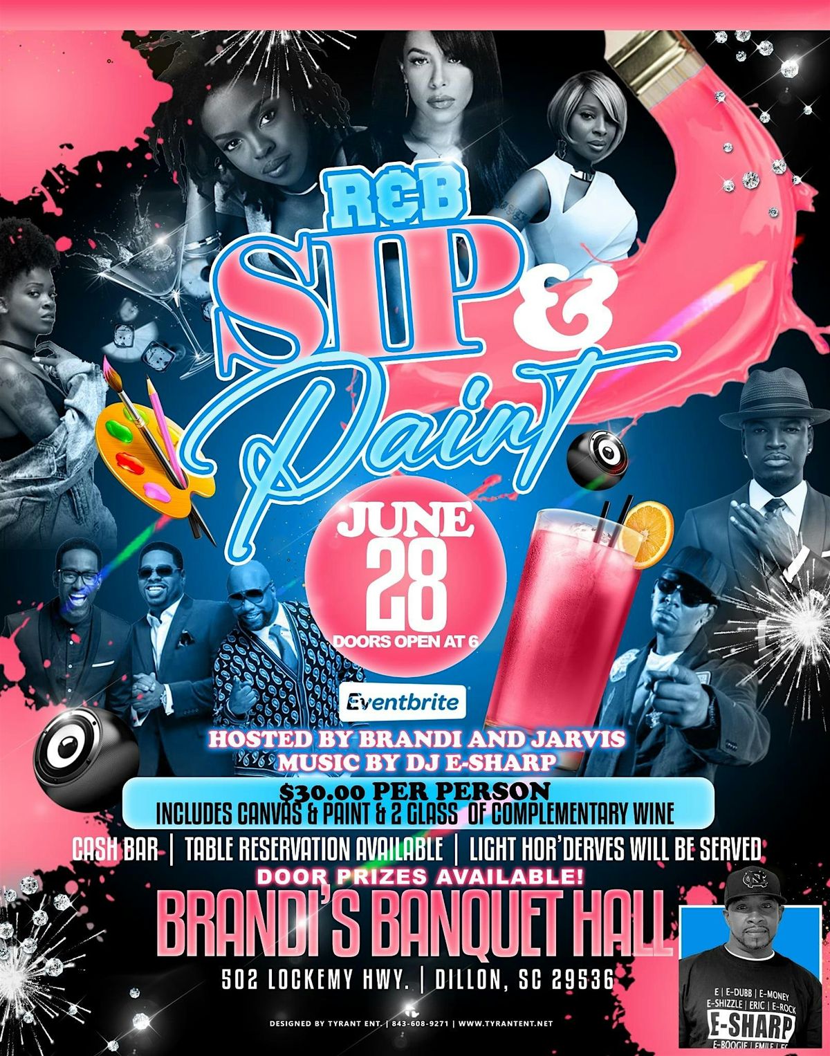 R&B SIP & PAINT, 28 June | Event in Dillon | AllEvents