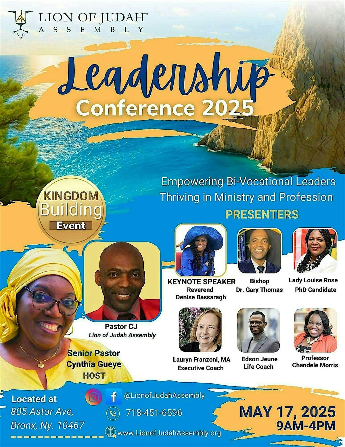 Leadership Conference 2025, 17 May | Event in The Bronx | AllEvents