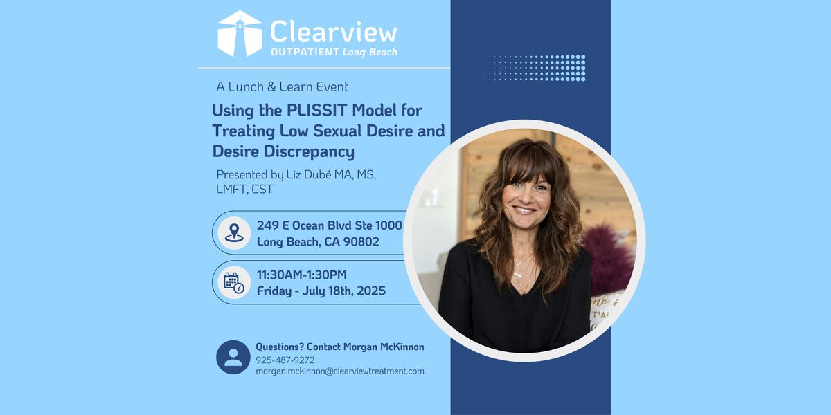 Clearview Outpatient Long Beach - Lunch and Learn, 18 July | Event in Long Beach | AllEvents
