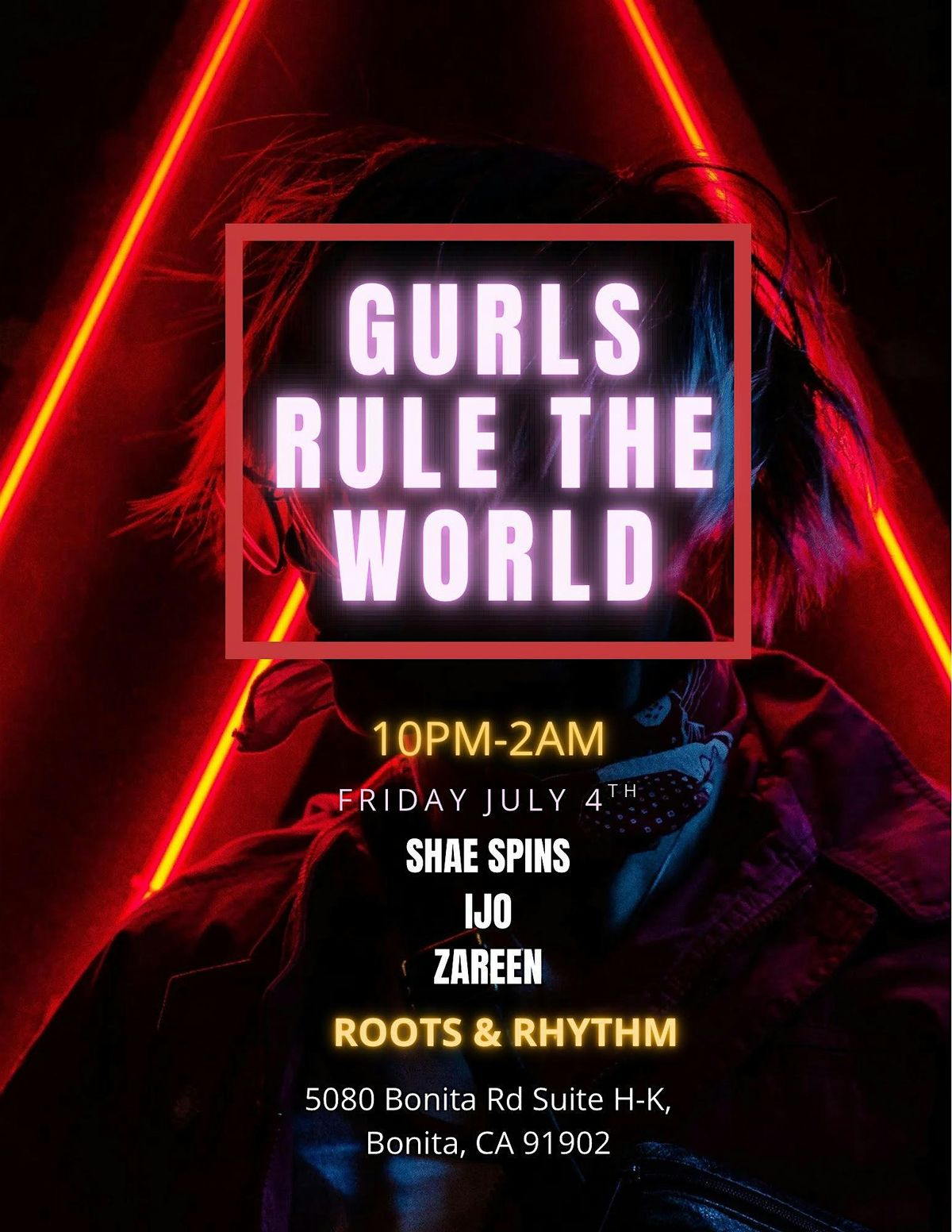 GURLS RULE THE WORLD!, 4 July | Event in Bonita | AllEvents