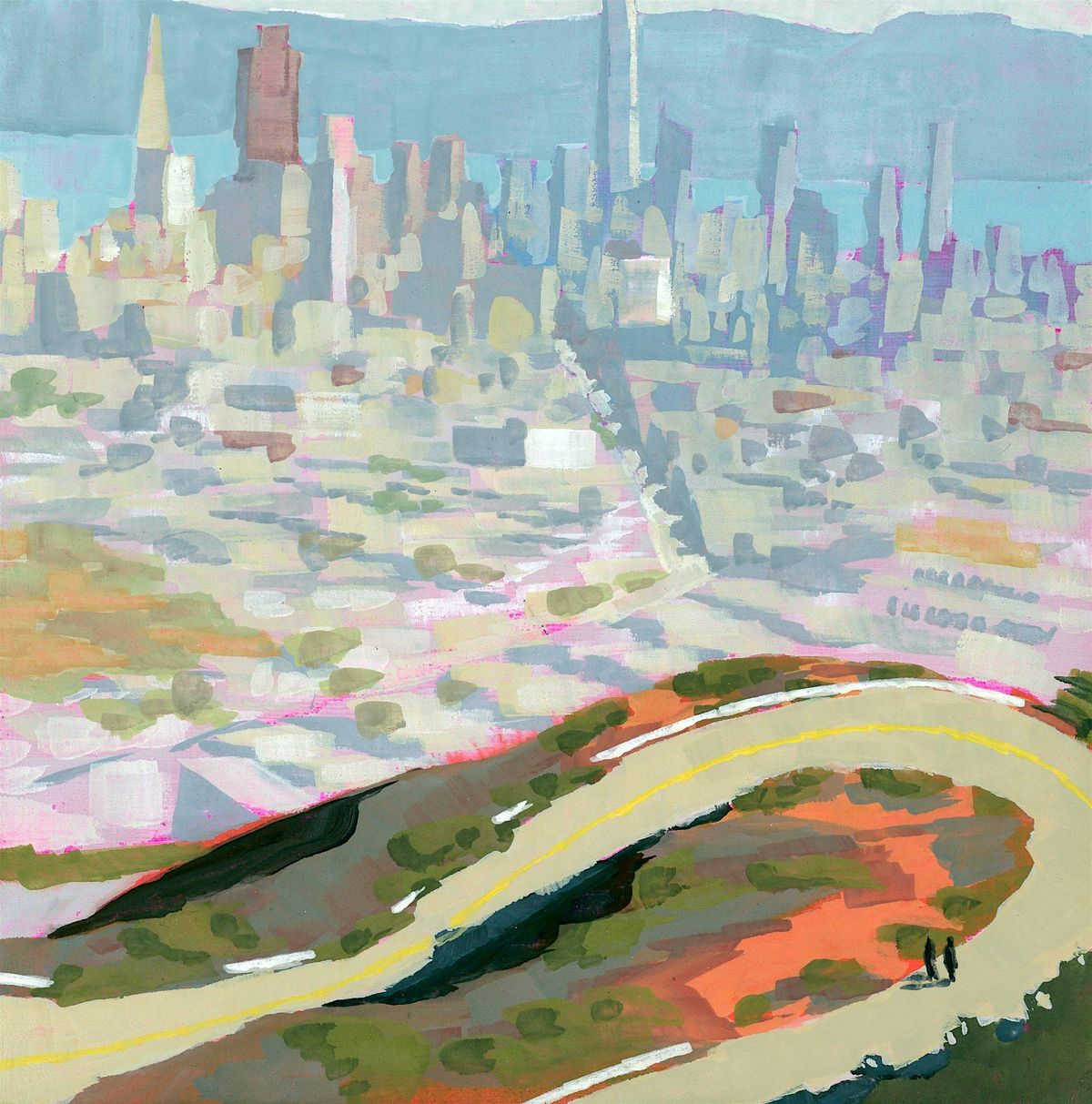 Cityscapes in Gouache with Nathaniel Bice, 19 July | Event in San Francisco | AllEvents