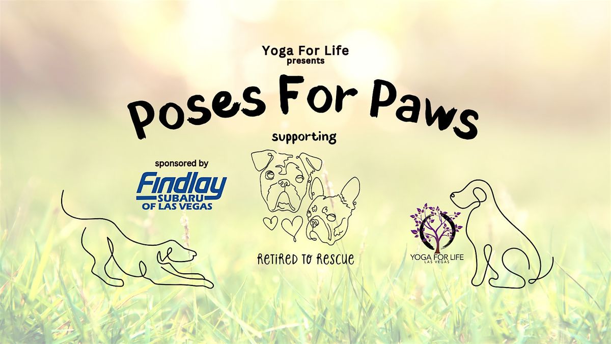 Poses For Paws supporting Retired To Rescue, 31 August | Event in Las Vegas | AllEvents