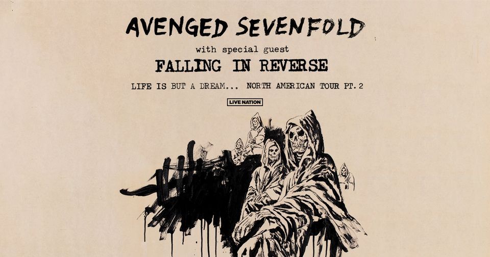 Avenged Sevenfold: North American Tour with Falling In Reverse, 15 October | Event in Fort Worth | AllEvents.in