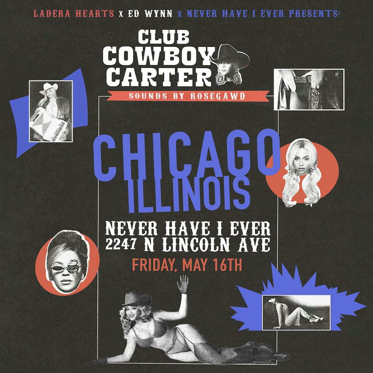 CLUB COWBOY CARTER  (CHICAGO), 16 May | Event in Chicago | AllEvents