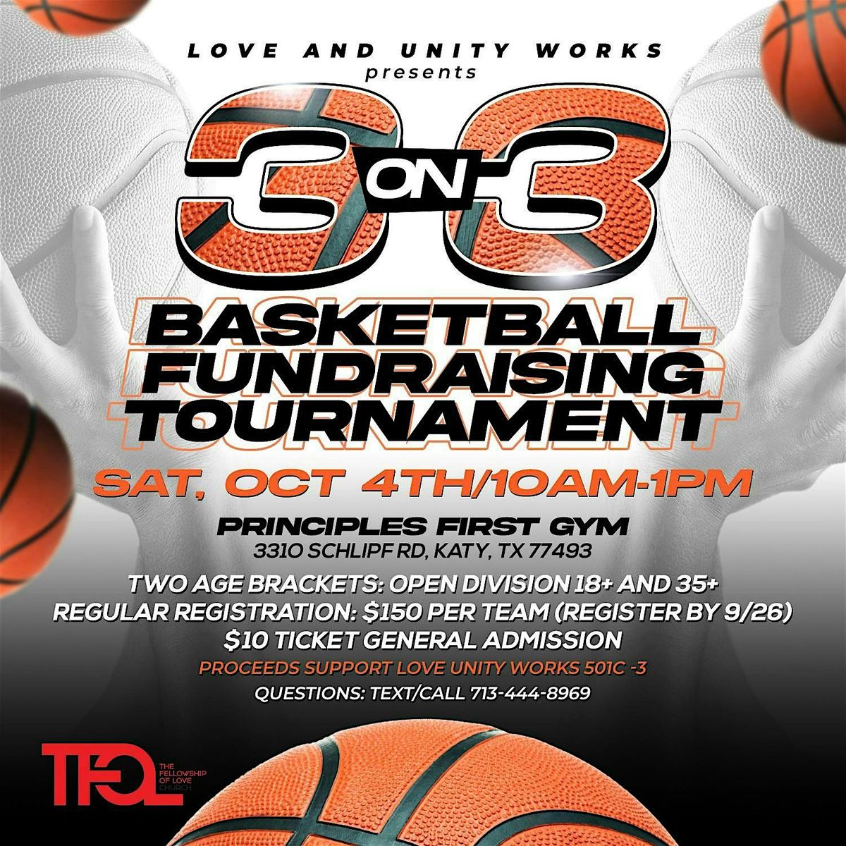 3on3 Basketball Fundraising Tournament, 4 October | Event in Katy | AllEvents