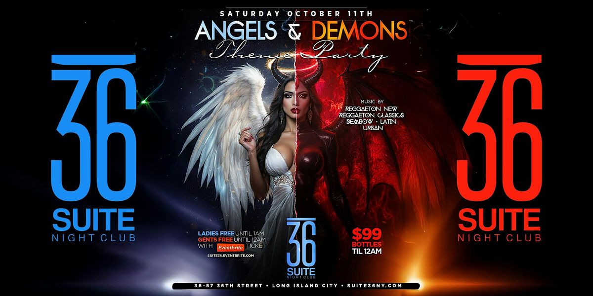 ANGELS & DEMONS PARTY  @ Suite 36, 11 October | Event in Queens | AllEvents