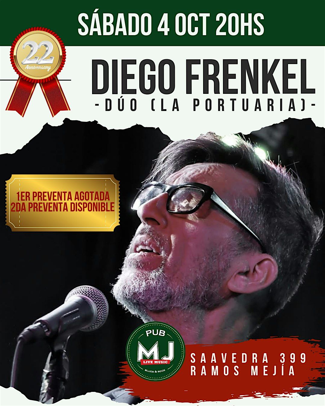 DIEGO FRENKEL DÚO | Event in Ramos Mejía | AllEvents