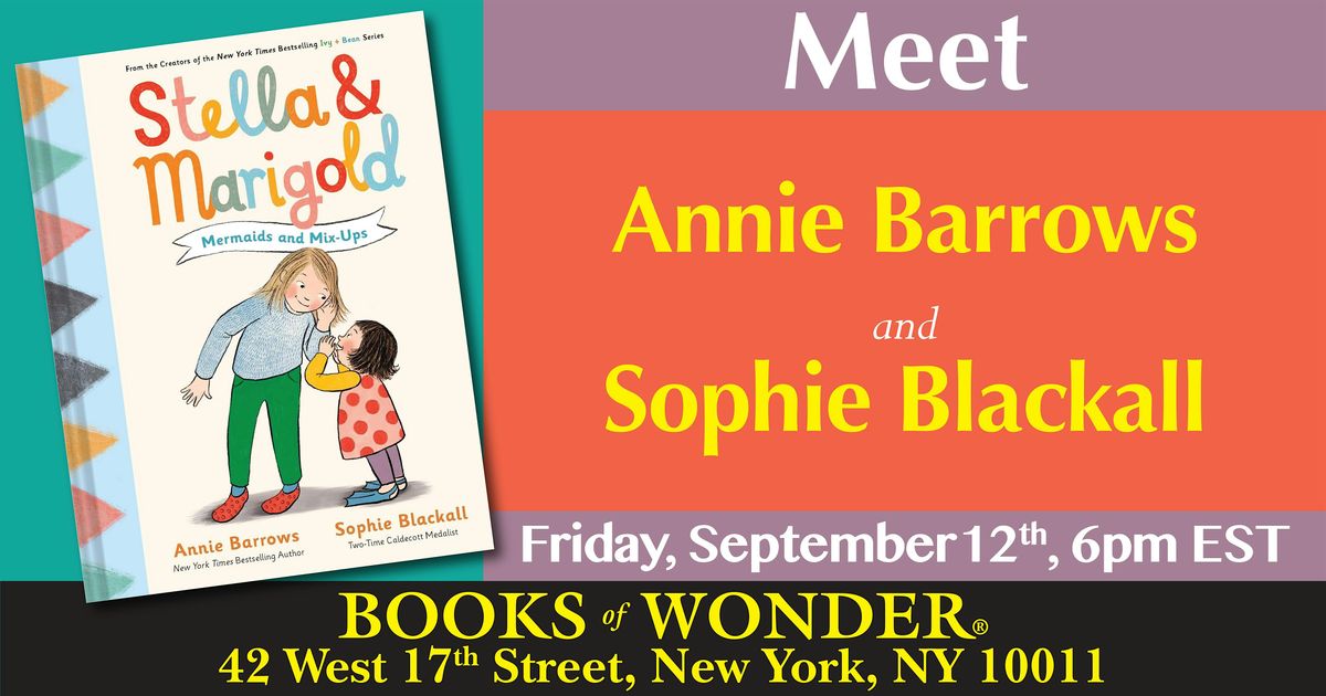 Meet Annie Barrows & Sophie Blackall!, 12 September | Event in New York | AllEvents