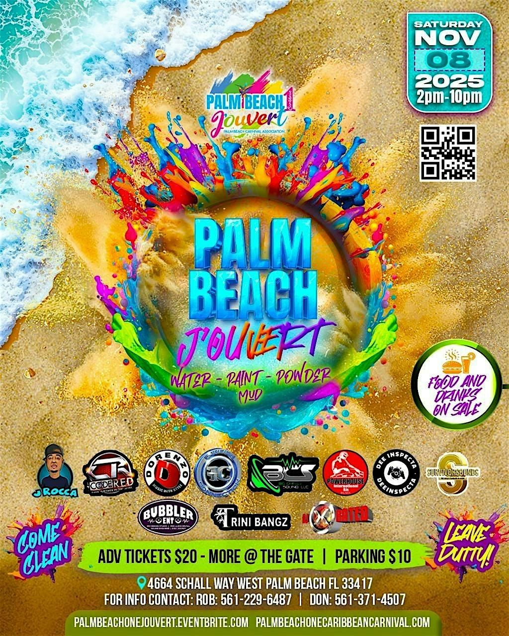 PB1JOUVERT, 8 November | Event in West Palm Beach | AllEvents
